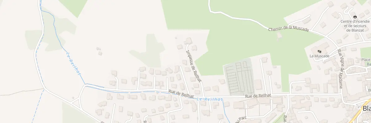 Plan du 101 Imp de Reilhat à Blanzat