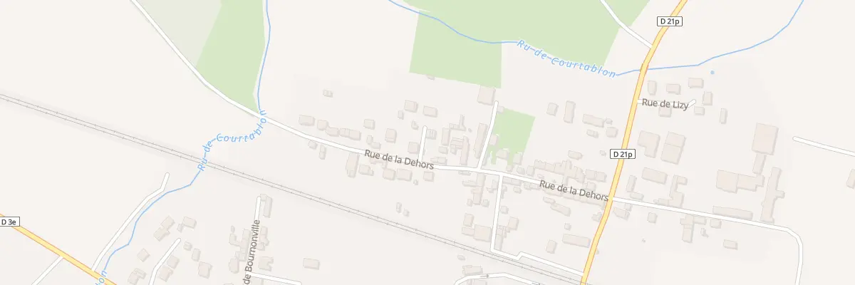 Plan du 24 Rue de la Dehors à Ussy-sur-Marne