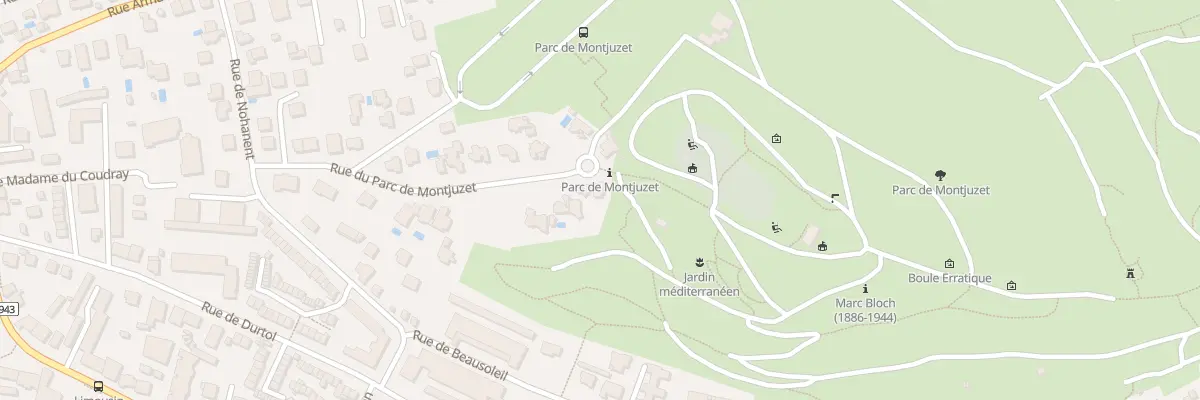 Plan du 26 Rue du Parc de Montjuzet à Clermont-Ferrand