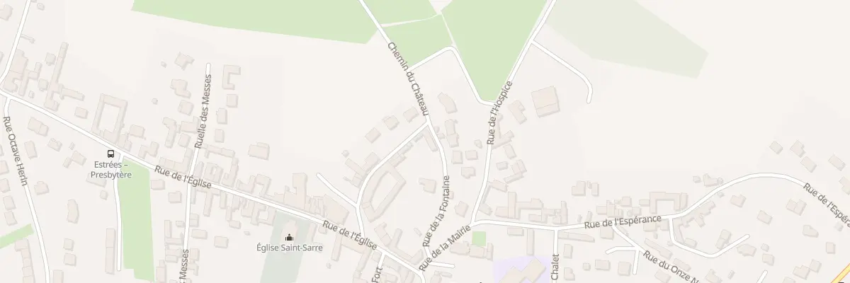 Plan du 2 Rue des Catillons à Estrées