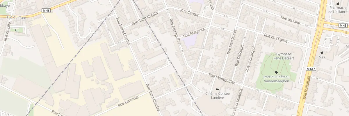 Plan du 101 Rue Montgolfier à Marcq-en-Barœul