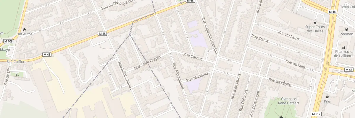 Plan du 84 Rue Montgolfier à Marcq-en-Barœul