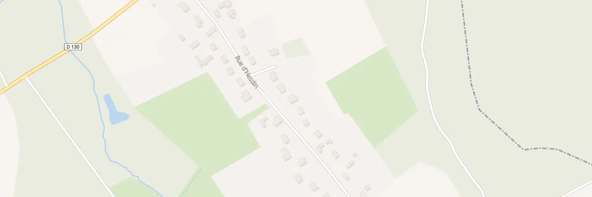 Plan du 218 Rue d’Hesdin à Caisnes