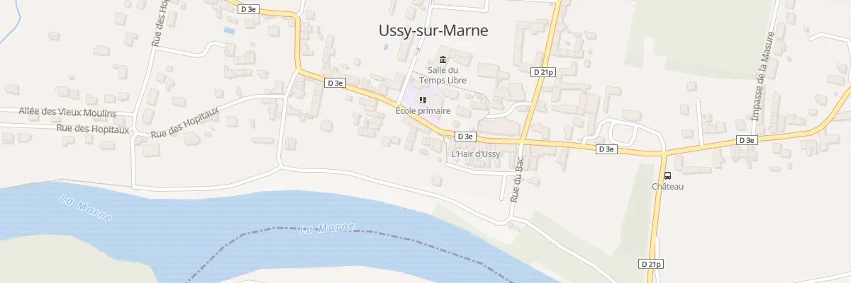 Plan du 23B Rue de Changis à Ussy-sur-Marne