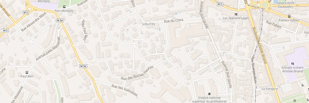 Plan du 26 Rue du Petit Clora à Chamalières