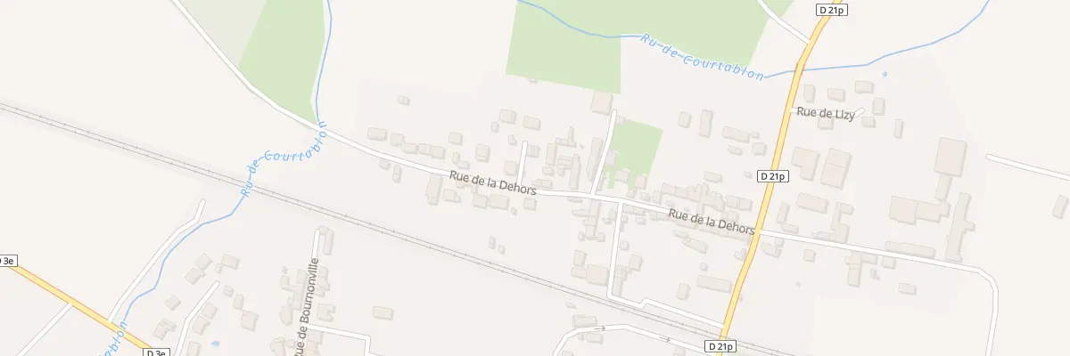 Plan du 22 Rue de la Dehors à Ussy-sur-Marne