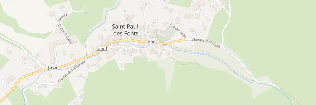 Plan du 5316 Saint Paul des Fonts à Saint-Jean-et-Saint-Paul