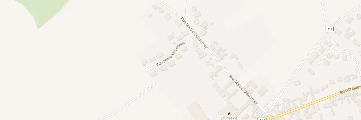 Plan du 3 Res Vincennes à Hamel