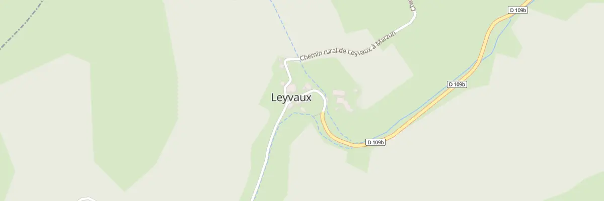 Plan du 5004 Le Bourg à Leyvaux