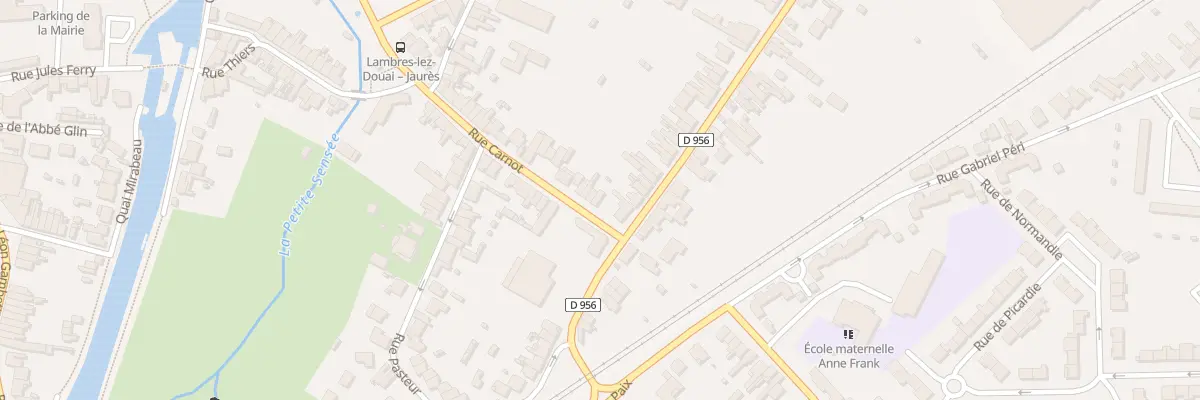 Plan du 463 Rue Carnot à Lambres-lez-Douai