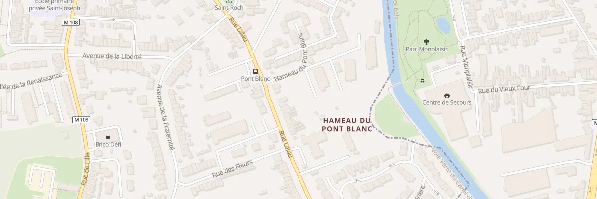 Plan du 175 Rue Lalau à Marquette-lez-Lille