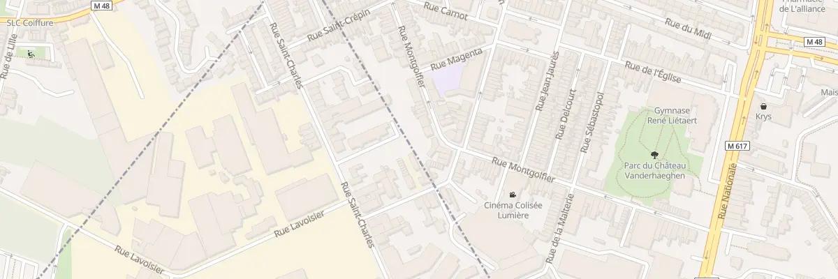 Plan du 97 Rue Montgolfier à Marcq-en-Barœul