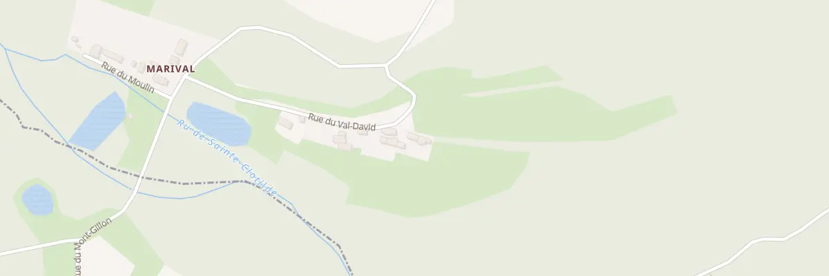 Plan du 4 Rue du Val David à Mortefontaine
