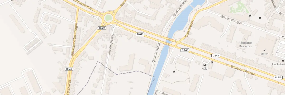 Plan du 35 Bd Poincare à Douai