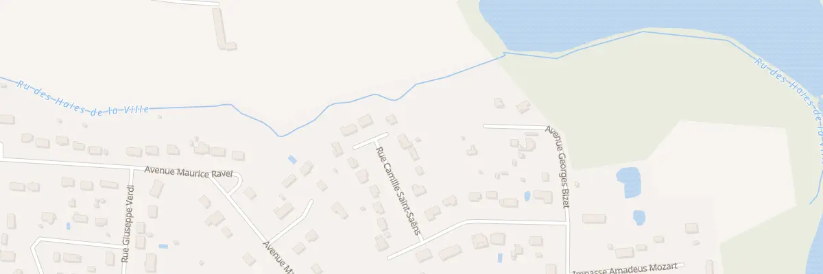 Plan du 18 Rue Camille Saint-Saens à Courtenay