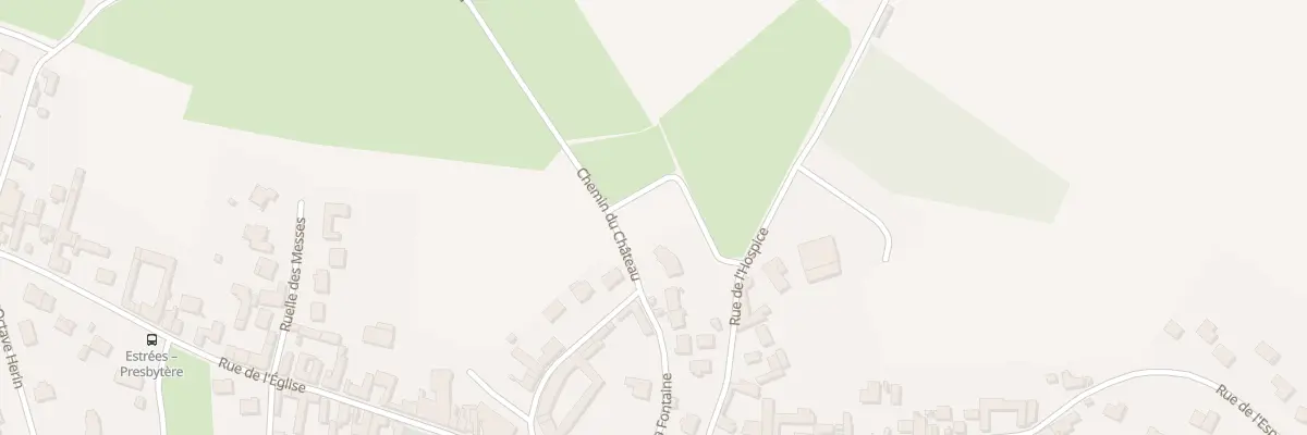 Plan du 11 Rue de la Fontaine à Estrées