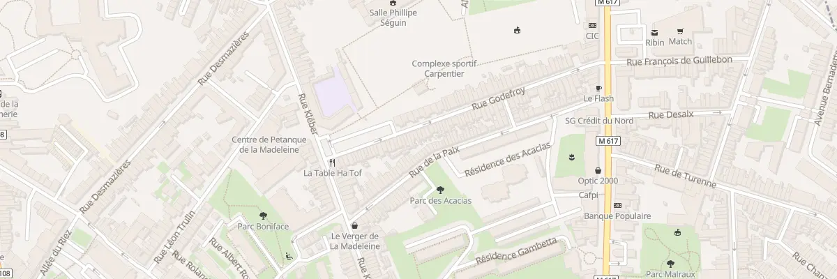 Plan du 81 Rue Godefroy à La Madeleine