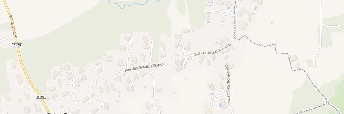 Plan du 25B Rue des Moulins Blancs à Malauzat