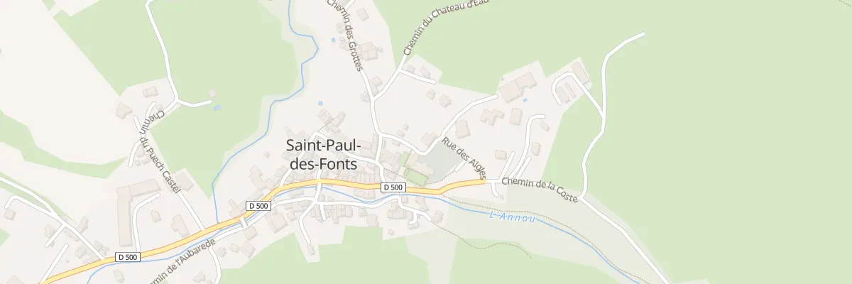 Plan du 5110A Saint Paul des Fonts à Saint-Jean-et-Saint-Paul
