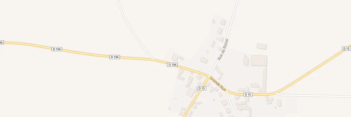 Plan du 4 Rue de Péronne à Hancourt