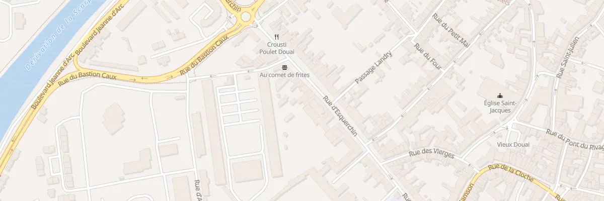 Plan du 283 Rue d’Esquerchin à Douai