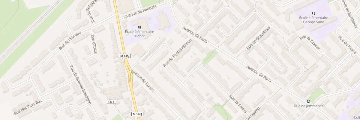 Plan du 27 Rue de Fontainebleau à Faches-Thumesnil