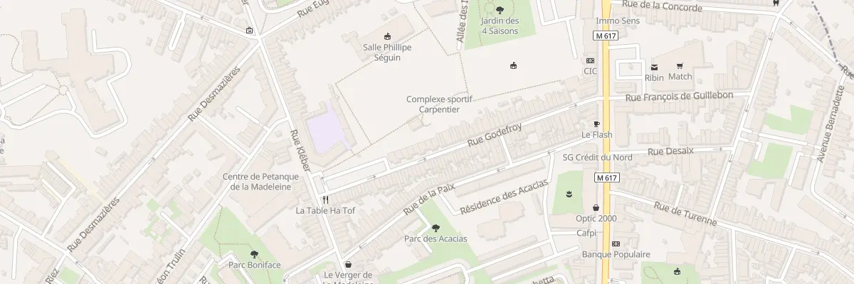 Plan du 70 Rue Godefroy à La Madeleine