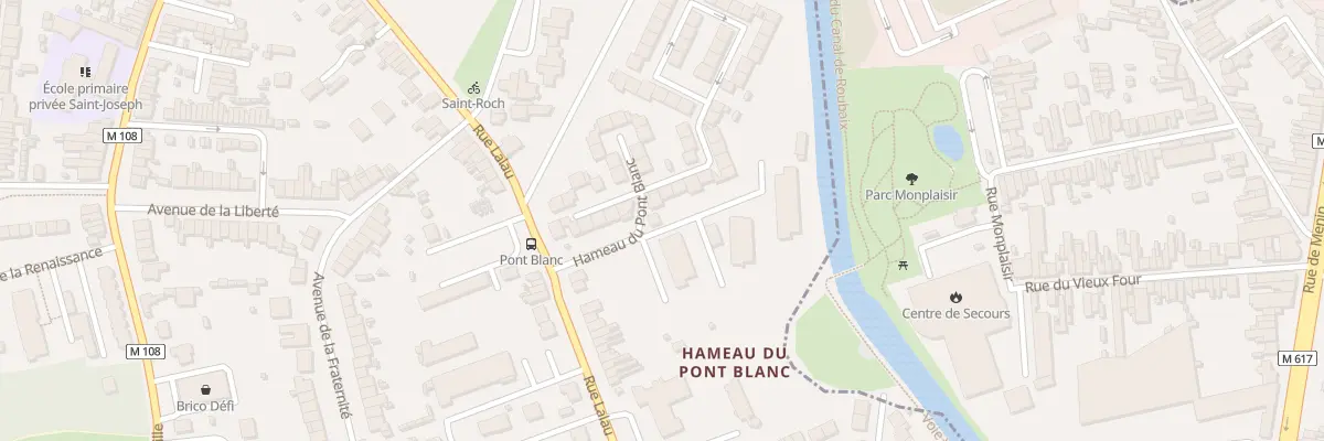 Plan du 167 Rue Lalau à Marquette-lez-Lille