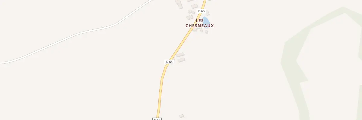 Plan du 6 Les Chesneaux à Domats