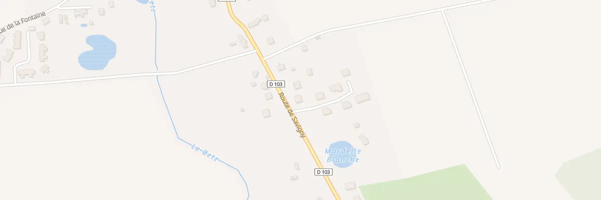 Plan du 35 Rte de Savigny à Domats
