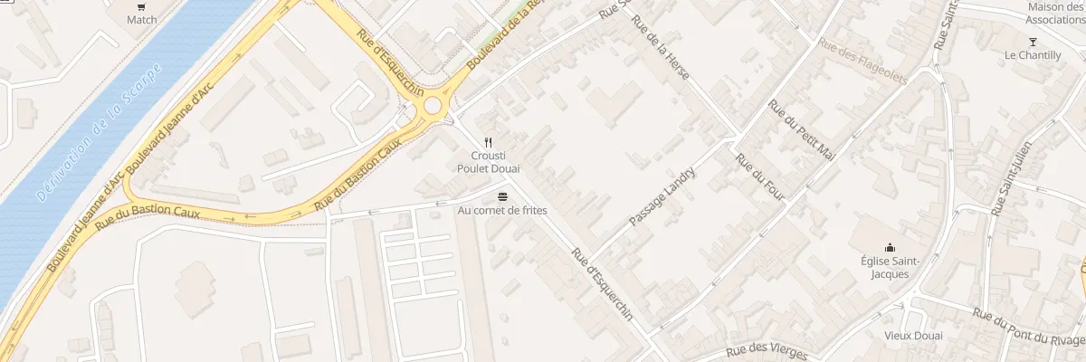 Plan du 328 Rue d’Esquerchin à Douai