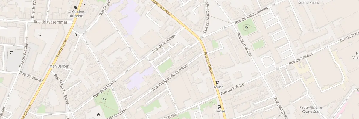 Plan du 85 Rue Philippe de Comines à Lille