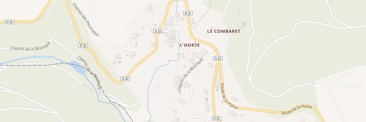 Plan du 5106 L’Horte à Taussac-la-Billière