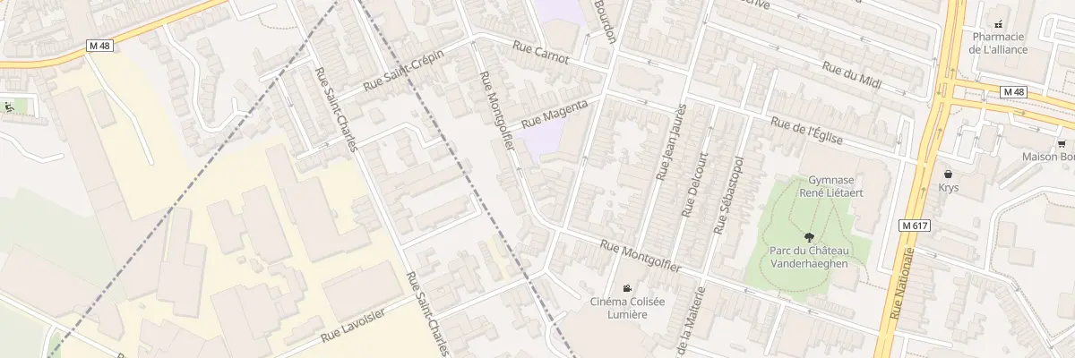 Plan du 56 Rue Montgolfier à Marcq-en-Barœul
