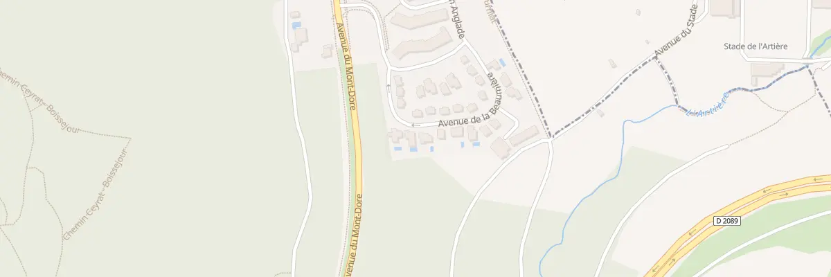 Plan du 4 Av de la Beaumière à Ceyrat