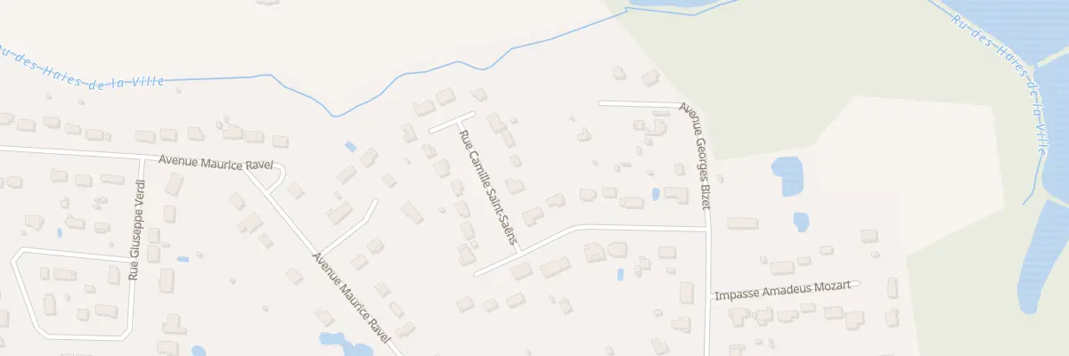 Plan du 12 Rue Camille Saint-Saens à Courtenay