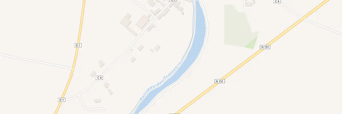 Plan du 4T Rue de l’Étang à Varennes-lès-Narcy