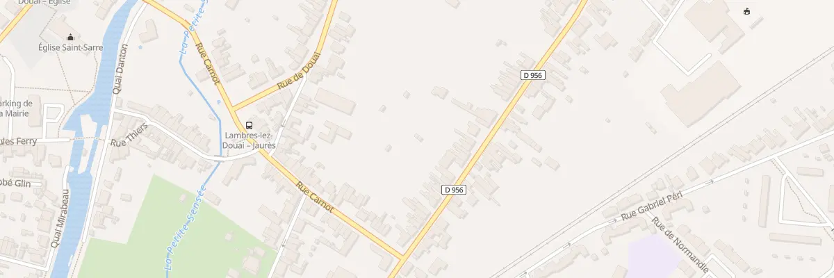 Plan du 29B Rue de la République à Lambres-lez-Douai