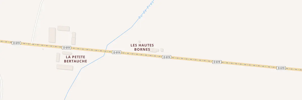 Plan du 5227 Les Hautes Bornes à La Croix-en-Brie