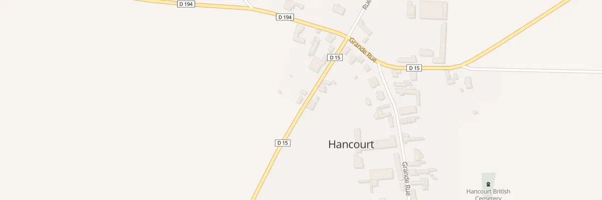Plan du 4 Rue de Vraignes à Hancourt