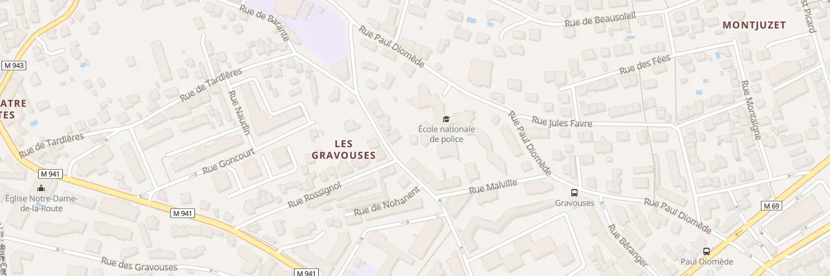 Plan du 36 Rue de Nohanent à Clermont-Ferrand