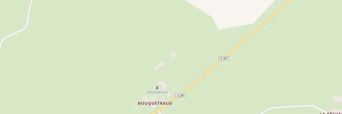 Plan du 7 Bouquetraud à Franchesse