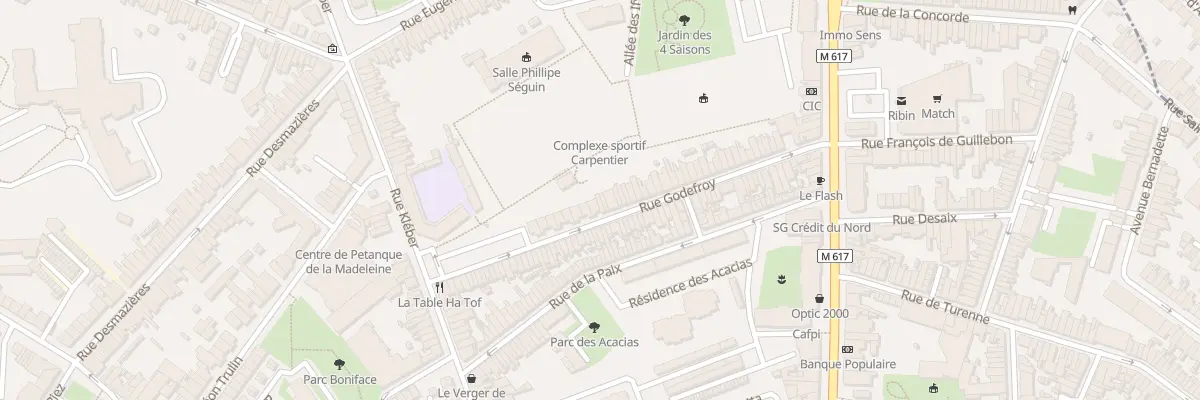 Plan du 66 Rue Godefroy à La Madeleine