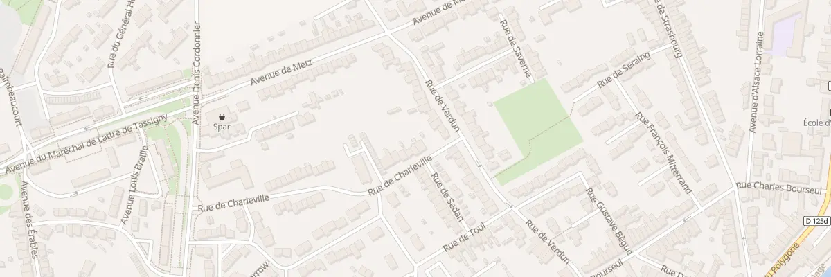 Plan du 42 Rue de Charleville à Douai