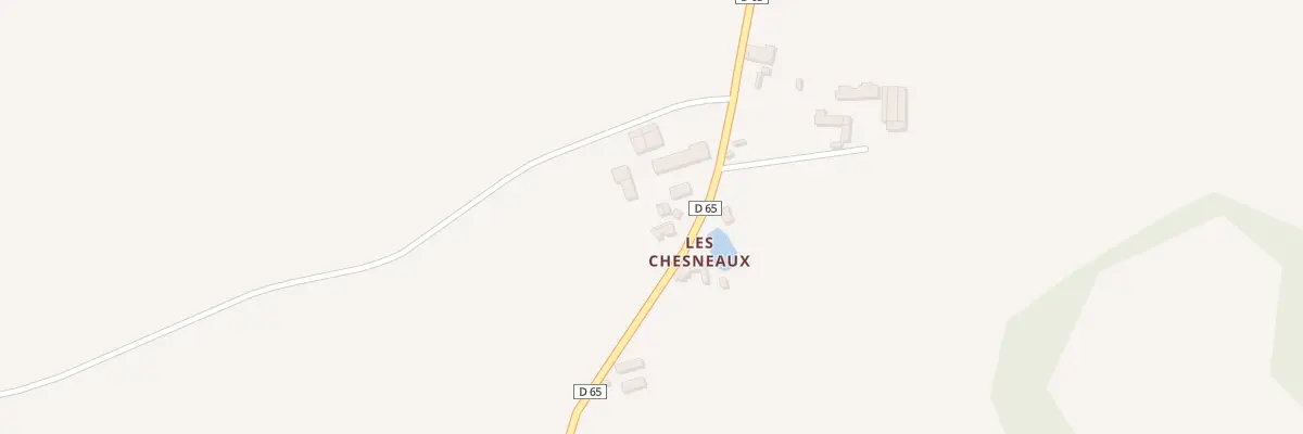 Plan du 401 Les Chesneaux à Domats