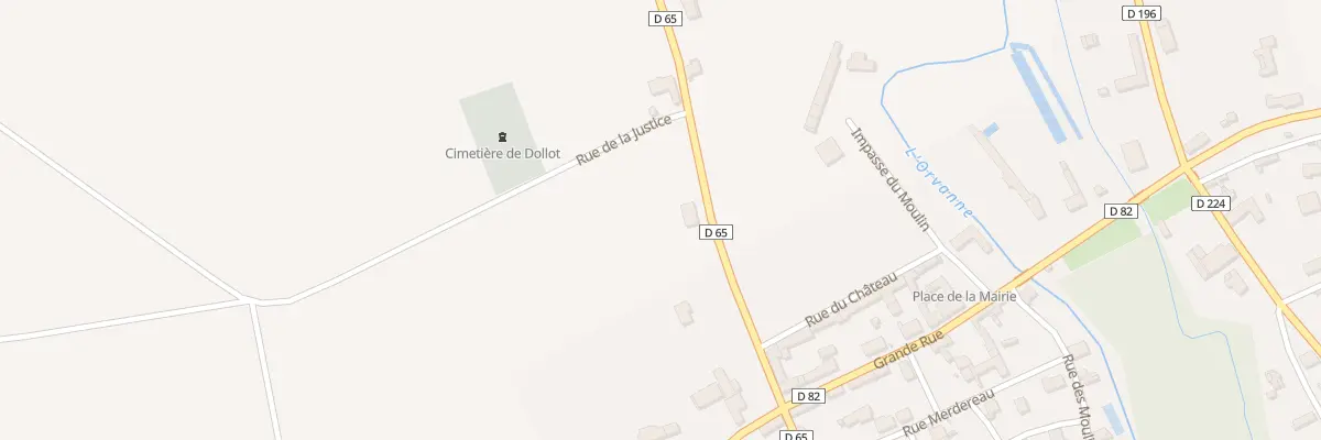 Plan du 11 Rue du Frébinier à Dollot