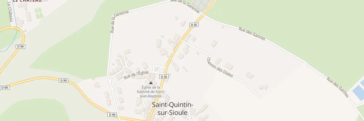Plan du 19 Rue Alain Chanselme à Saint-Quintin-sur-Sioule
