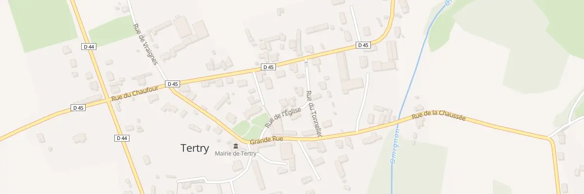 Plan du 3 Rue de l’Eglise à Tertry