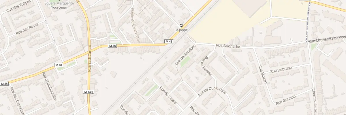 Plan du 20 Rue de Bondues à Faches-Thumesnil