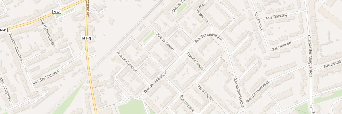 Plan du 39 Rue de Dunkerque à Faches-Thumesnil